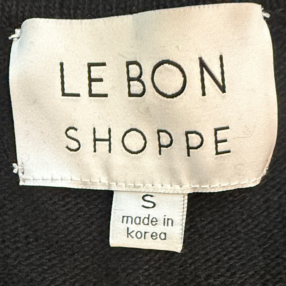 Le Bon Shoppe Cashmere Blend Sweater Button-Up Jumpsuit - Picture 2 of 5